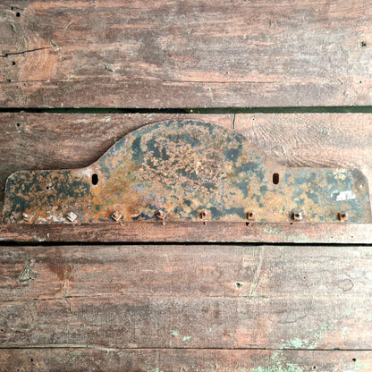 plaque émaillée de cuisine