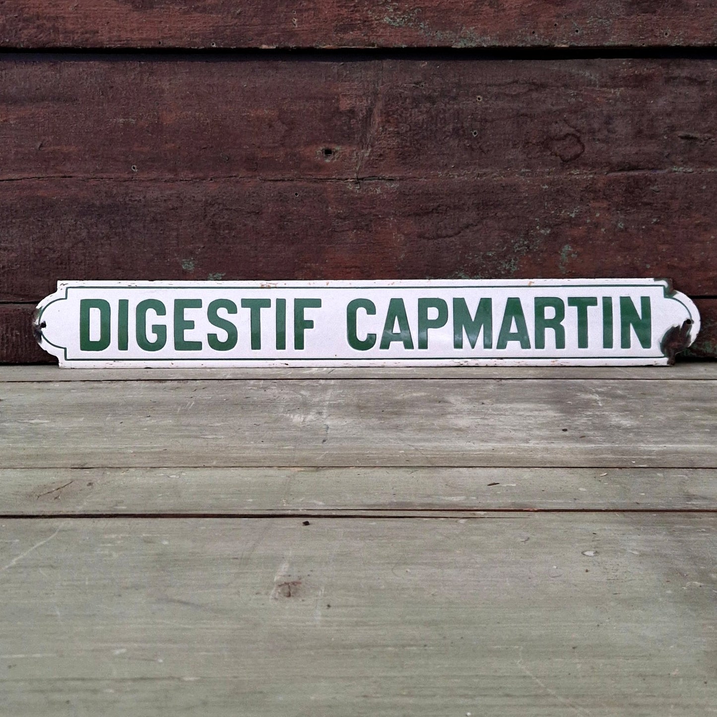 plaque émaillée digestif capmartin martin