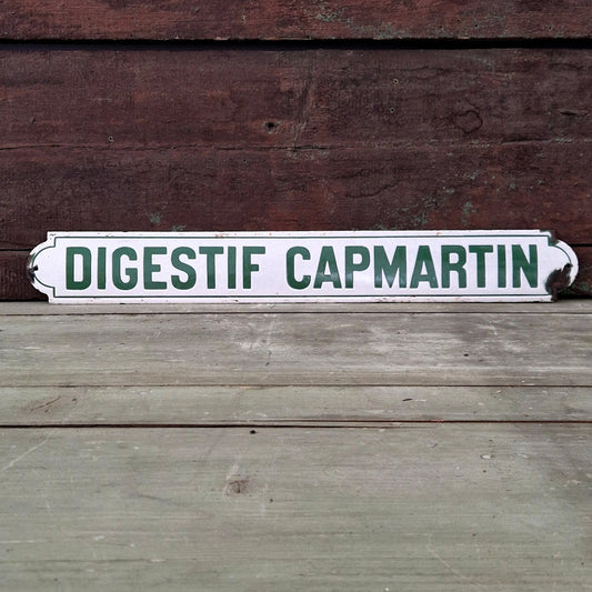 plaque émaillée digestif capmartin martin