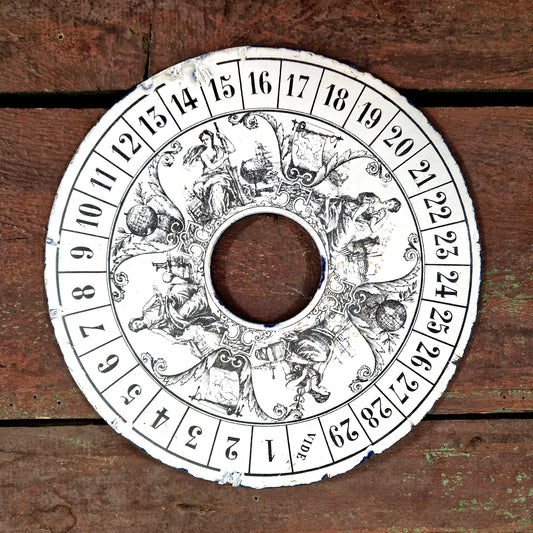 plaque emaillée distributeur cigare