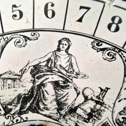 plaque emaillée maison close cigarettes