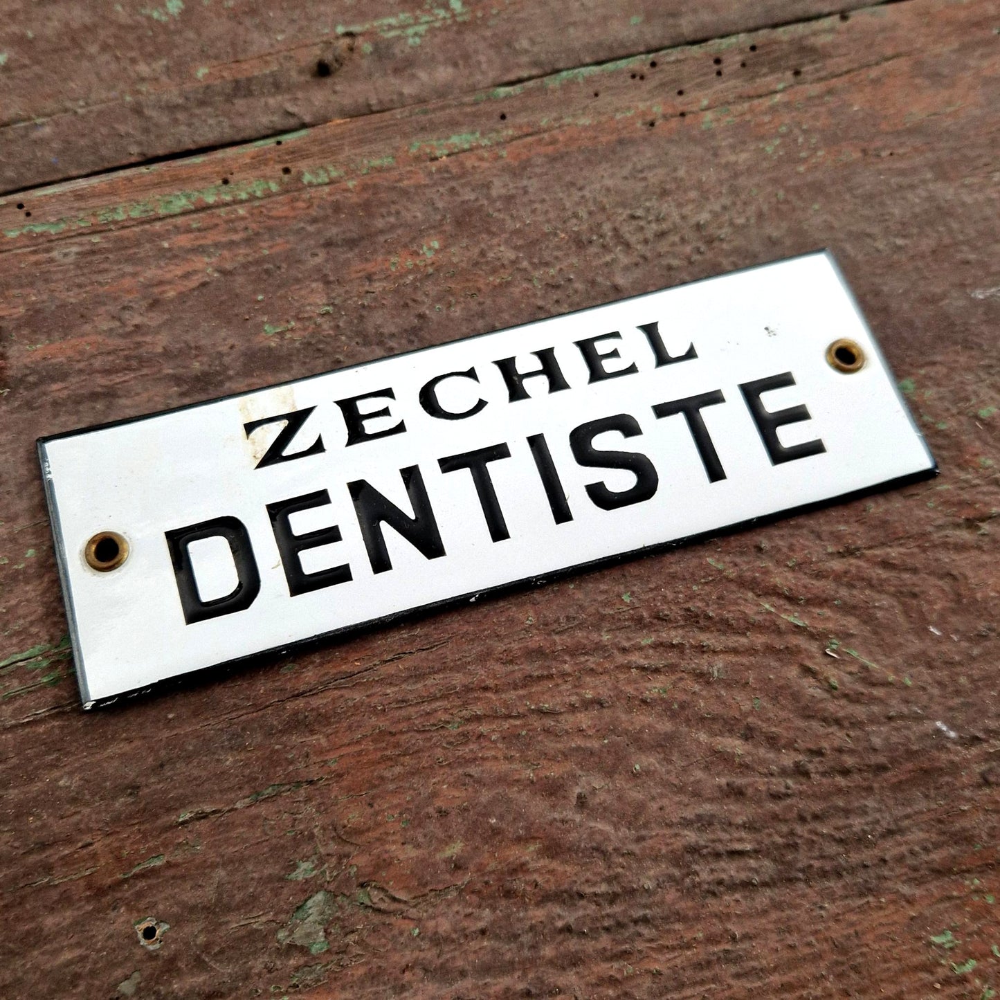 plaque emaillee professionnelle medicale