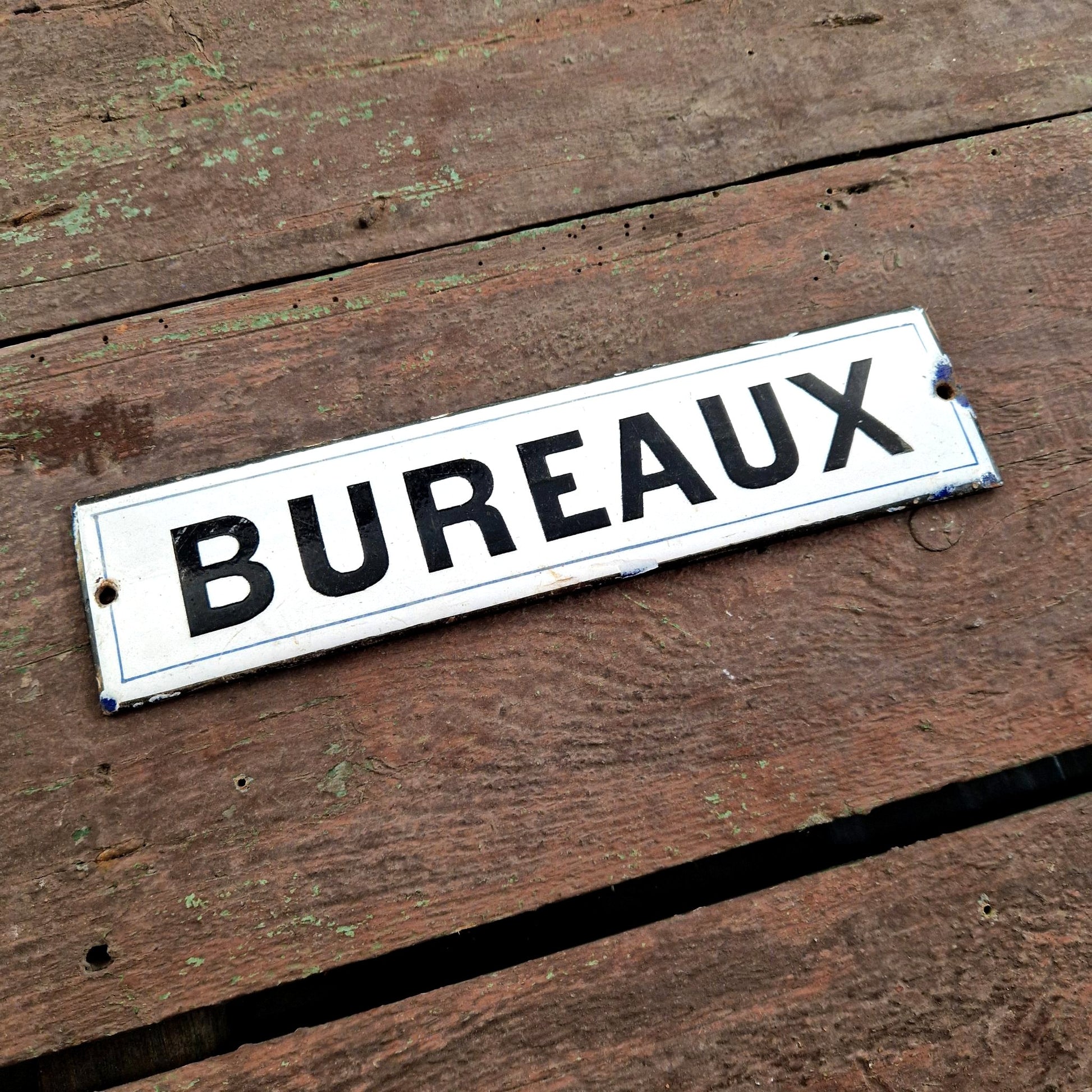 plaque emaillee signalisation bureaux