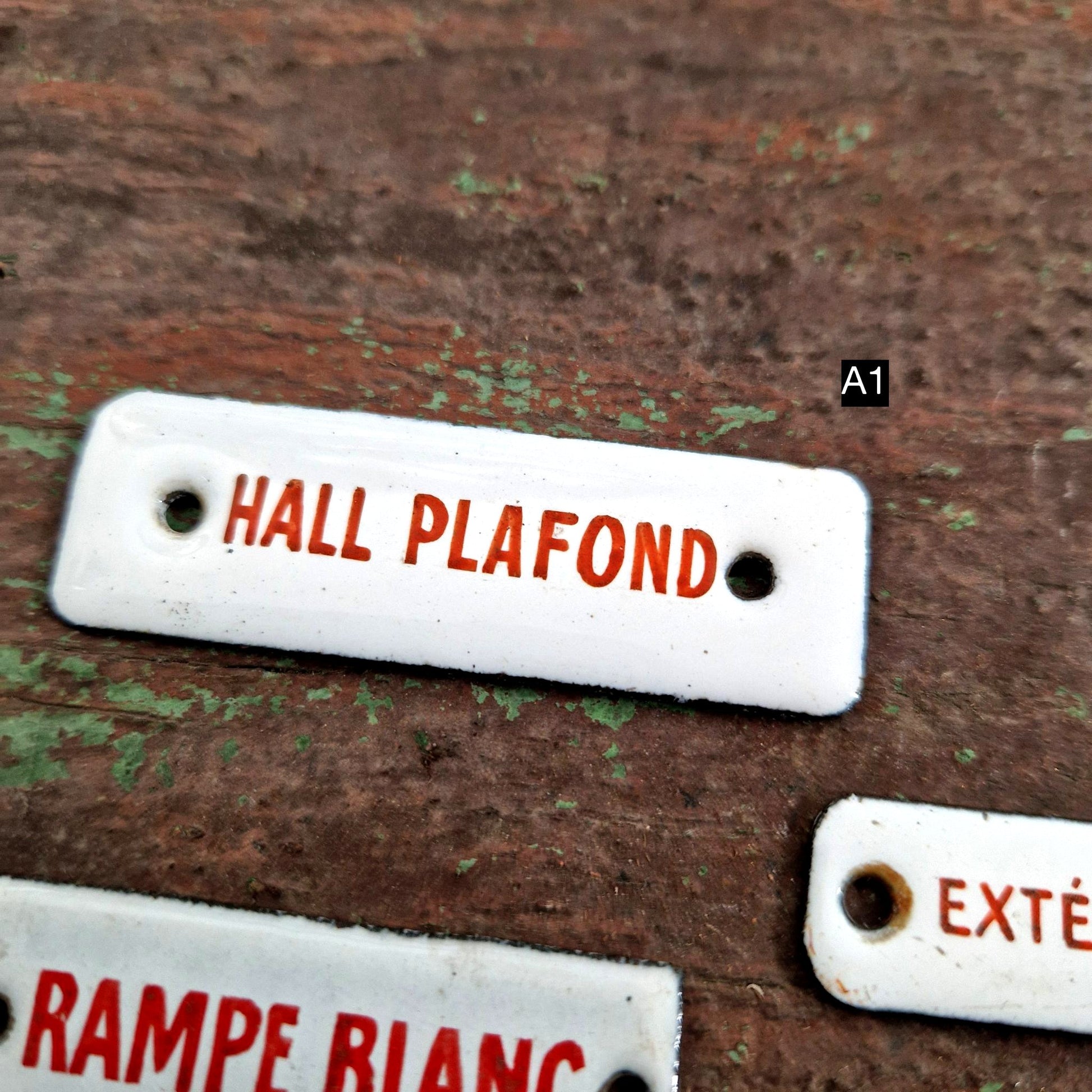 plaque emaillee signalisation industrielle