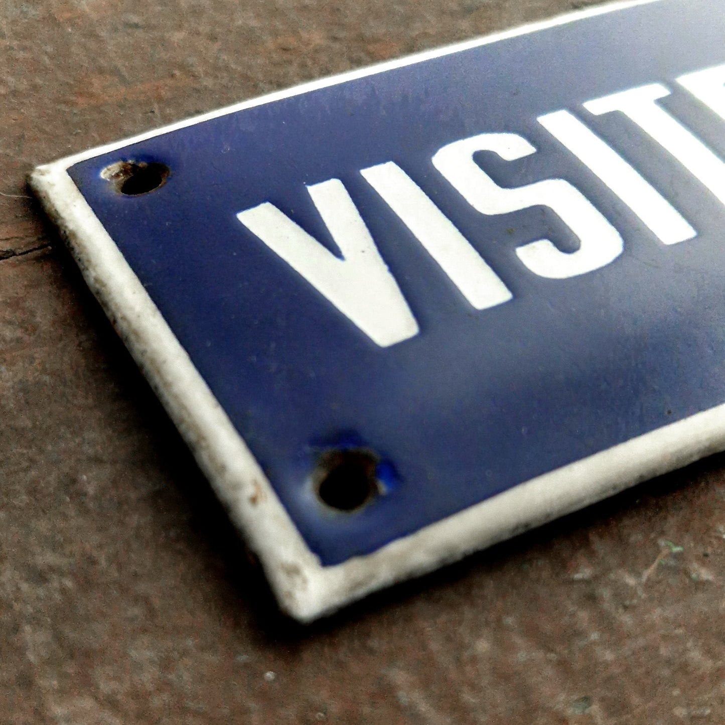 plaque emaillee utilite visites