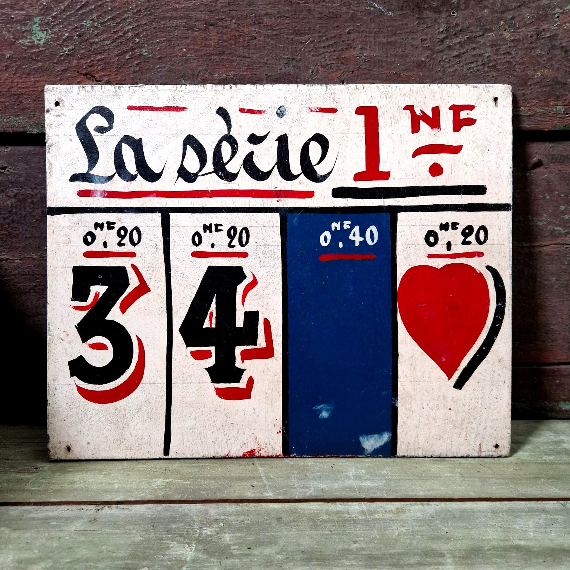 plaque gobiotte ancienne france