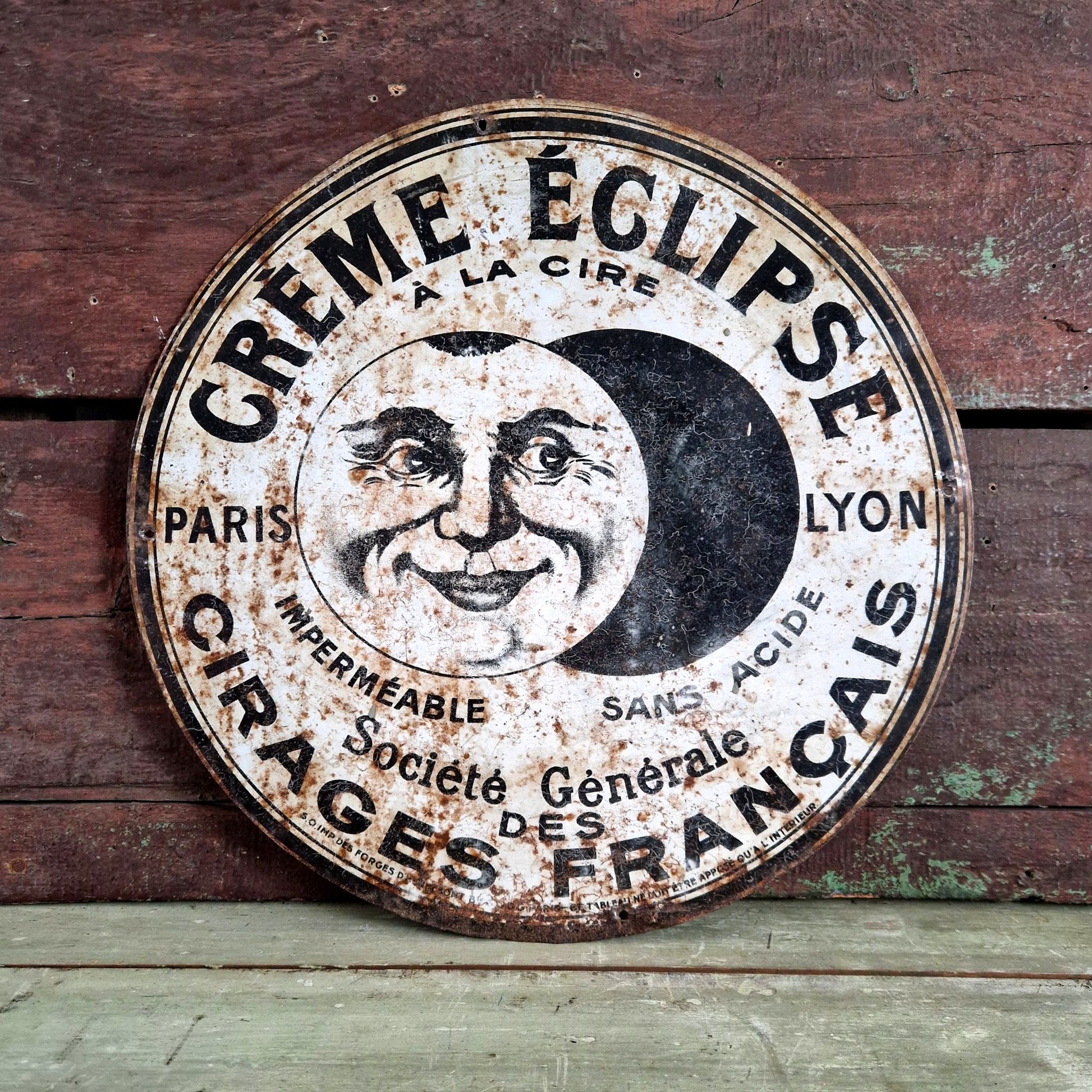 plaque lithographie creme eclipse