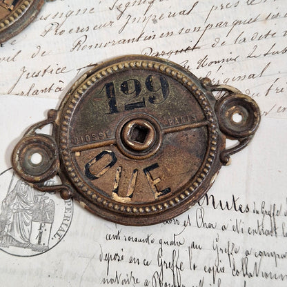 plaque loué collection