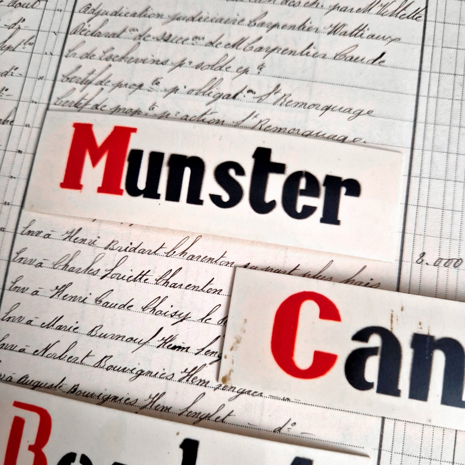 plaque nom de fromage cantal