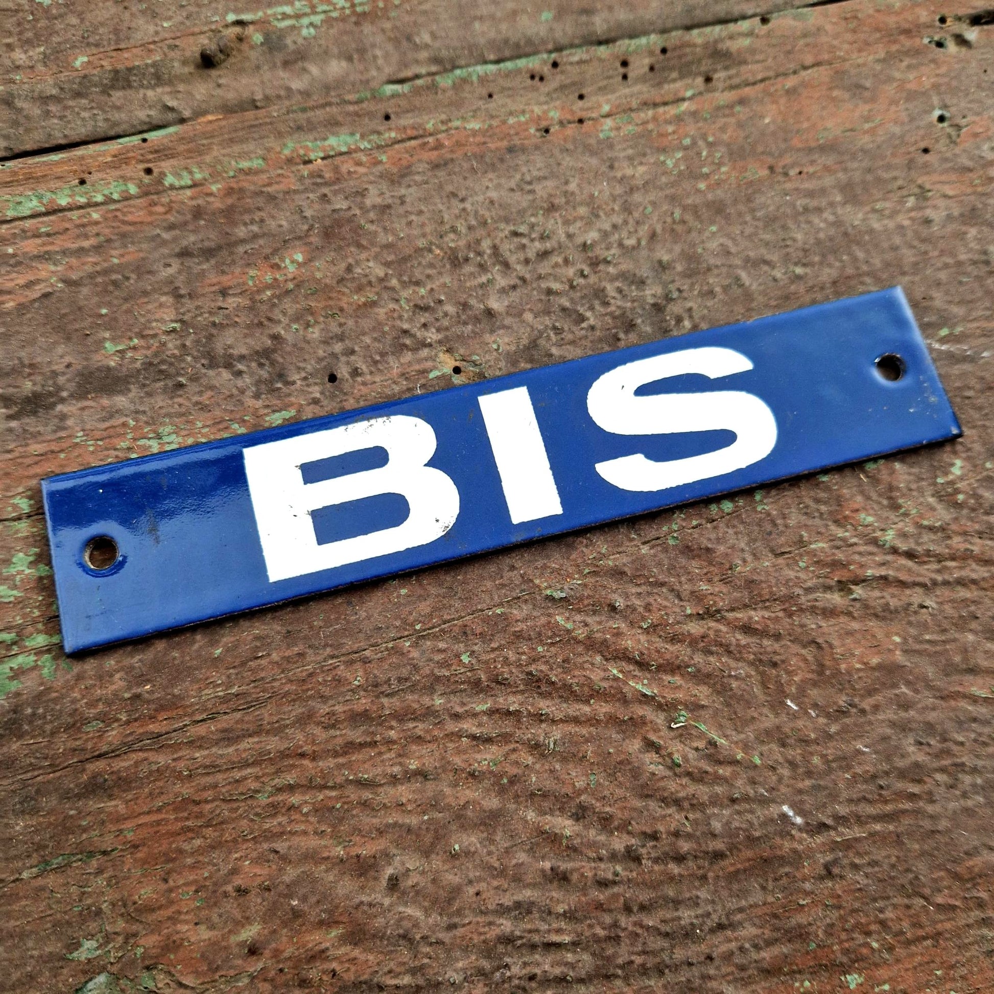 plaque numerotation bleue