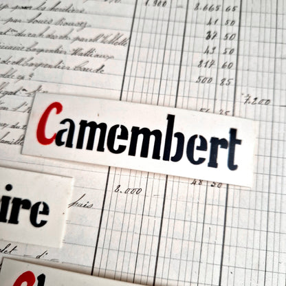 plaque plastique fromage roquefort