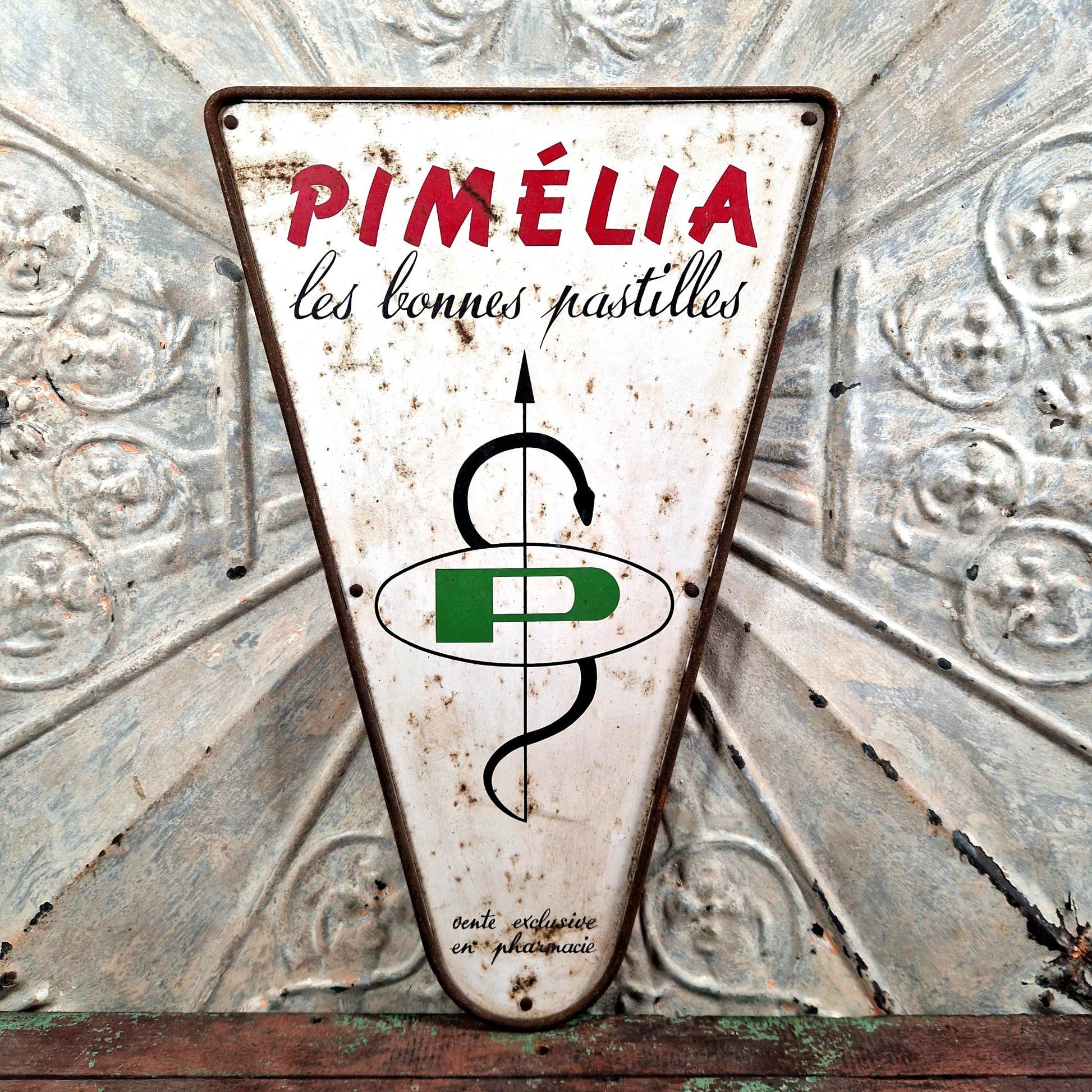 plaque pub pimelia pastilles pharmacie