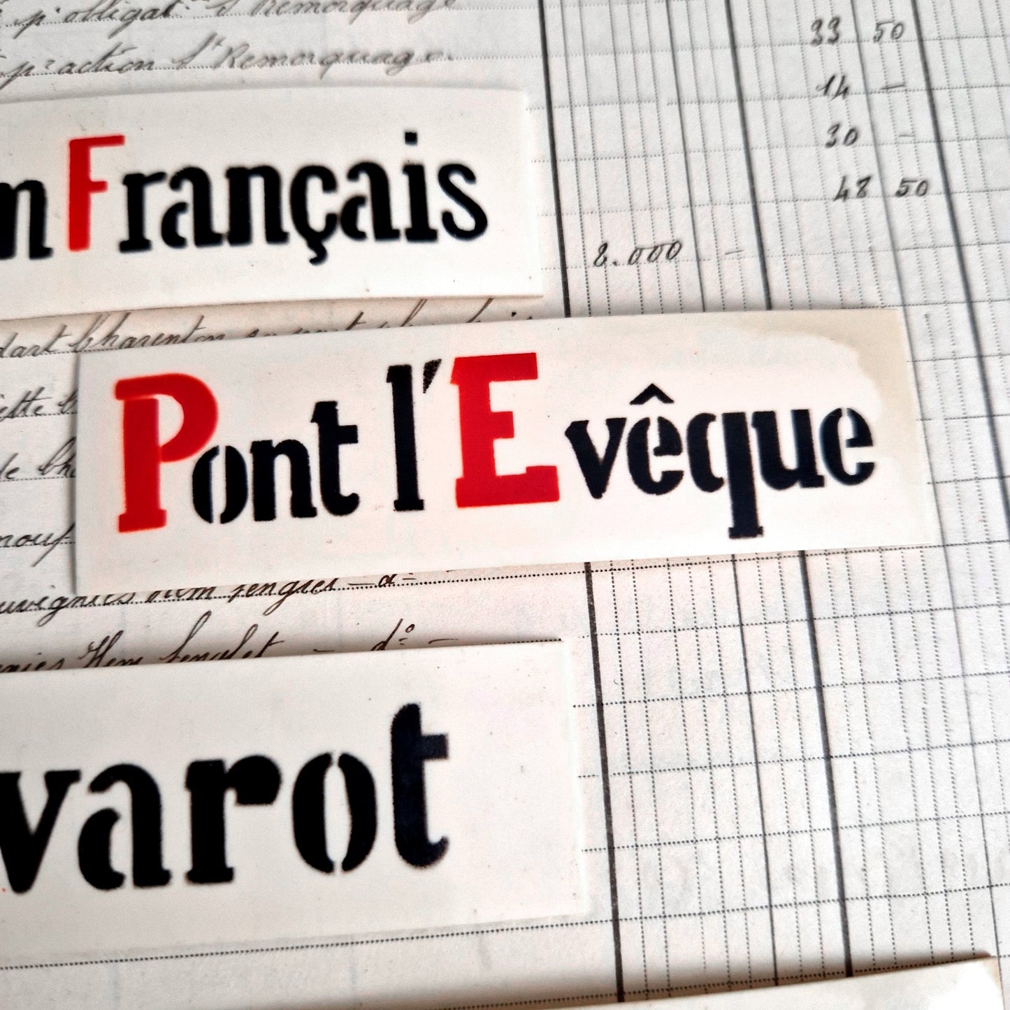 plaque vitrine pont eveque fromagerie