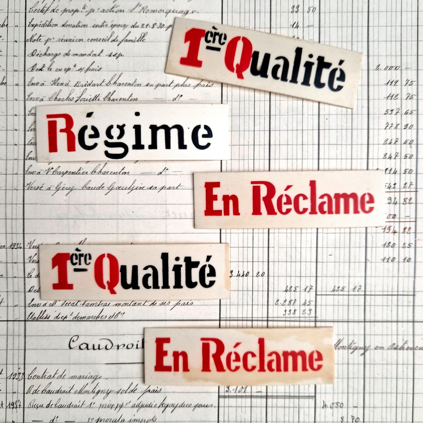 plaque vitrine ancienne reclame