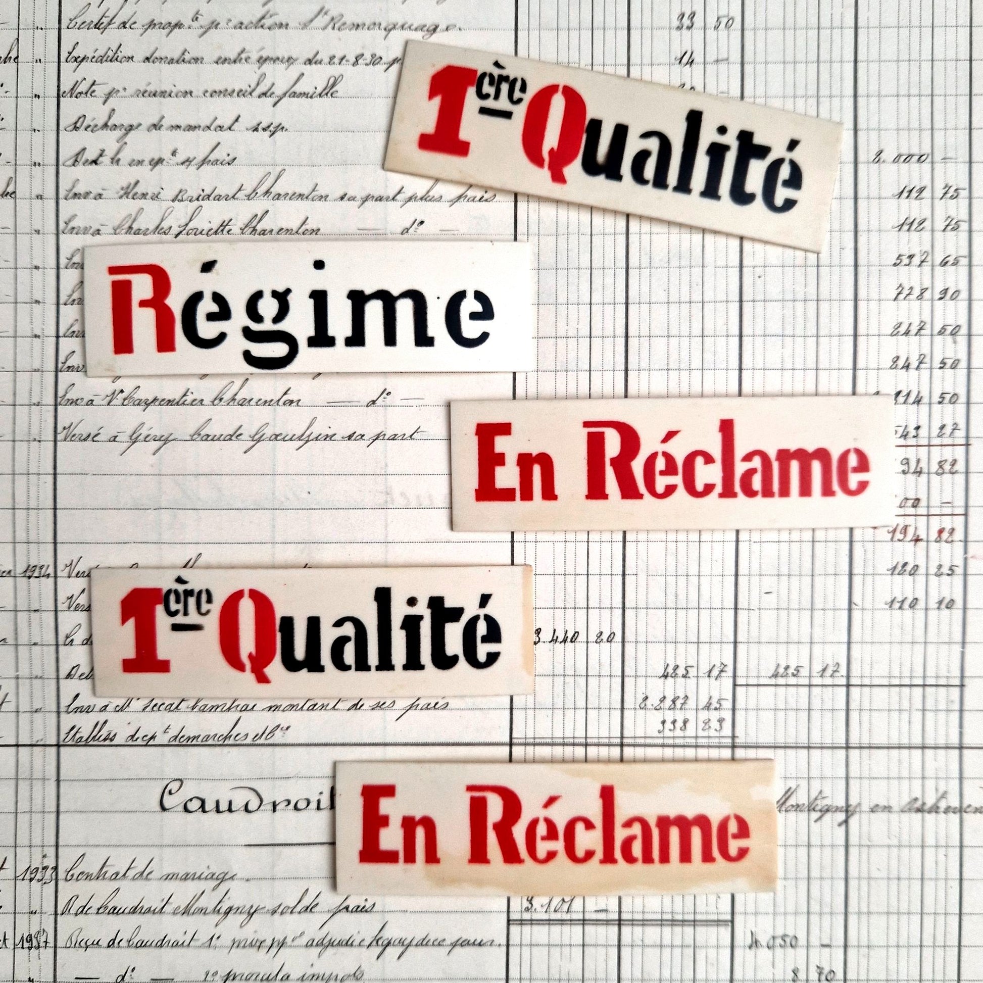 plaque vitrine ancienne reclame