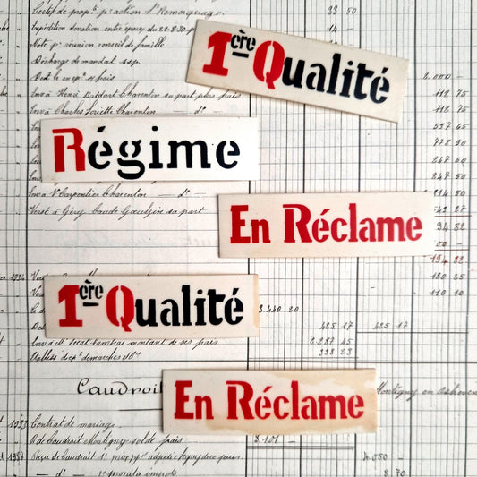 plaque vitrine ancienne reclame