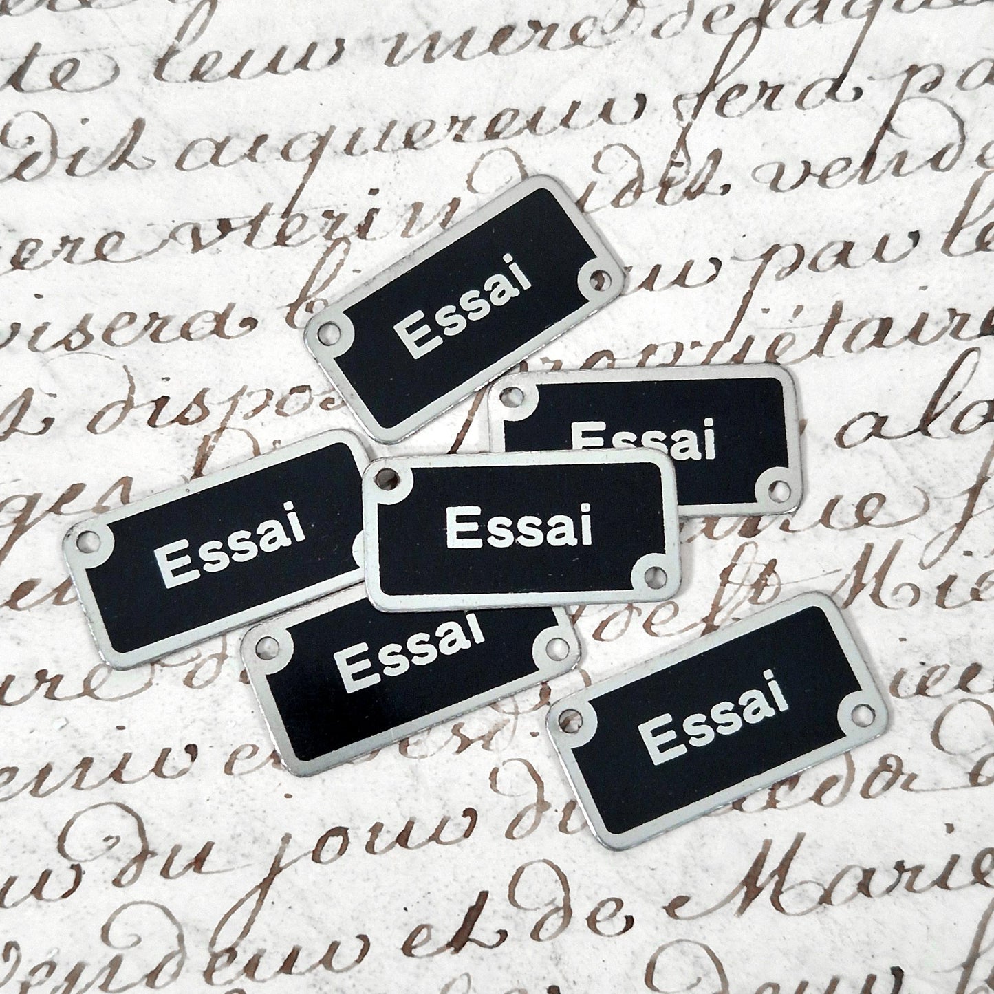 plaques essai metal industriel