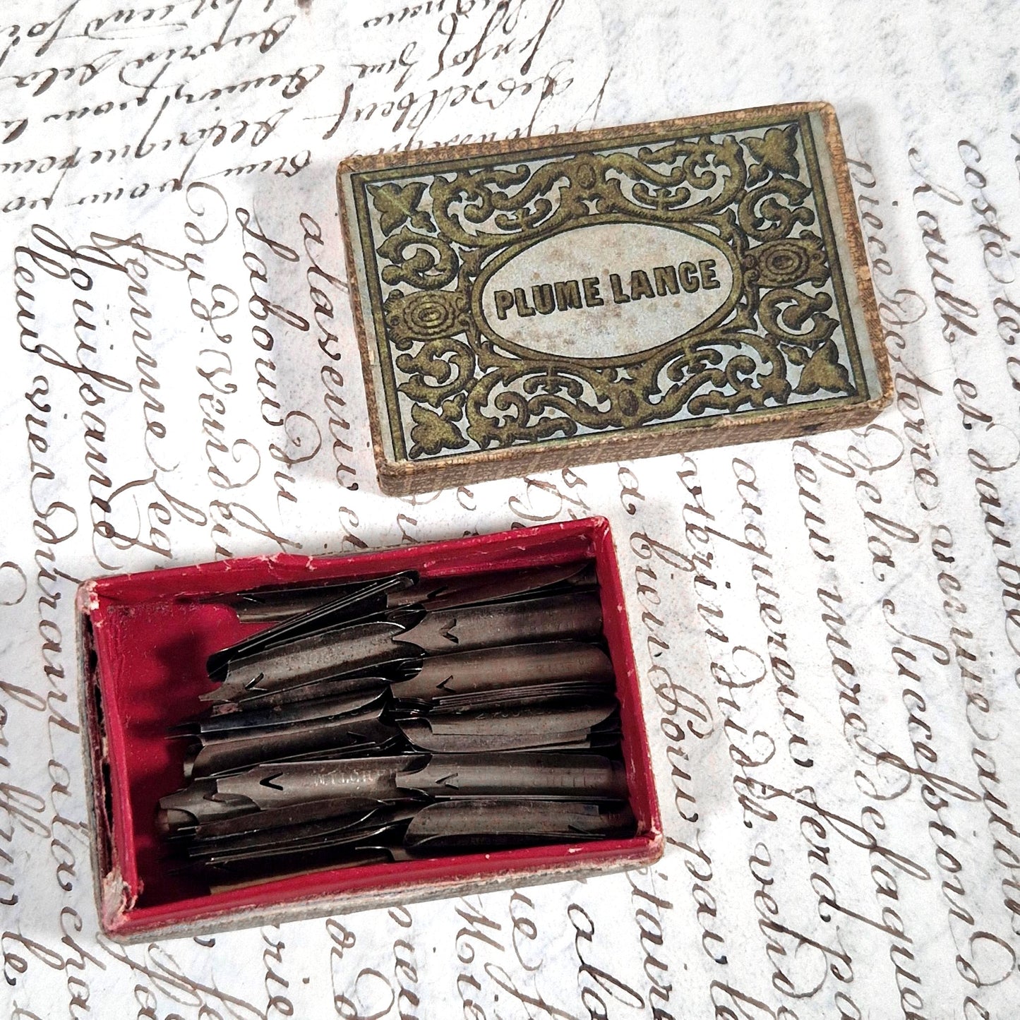 plume lance metal nibs collection