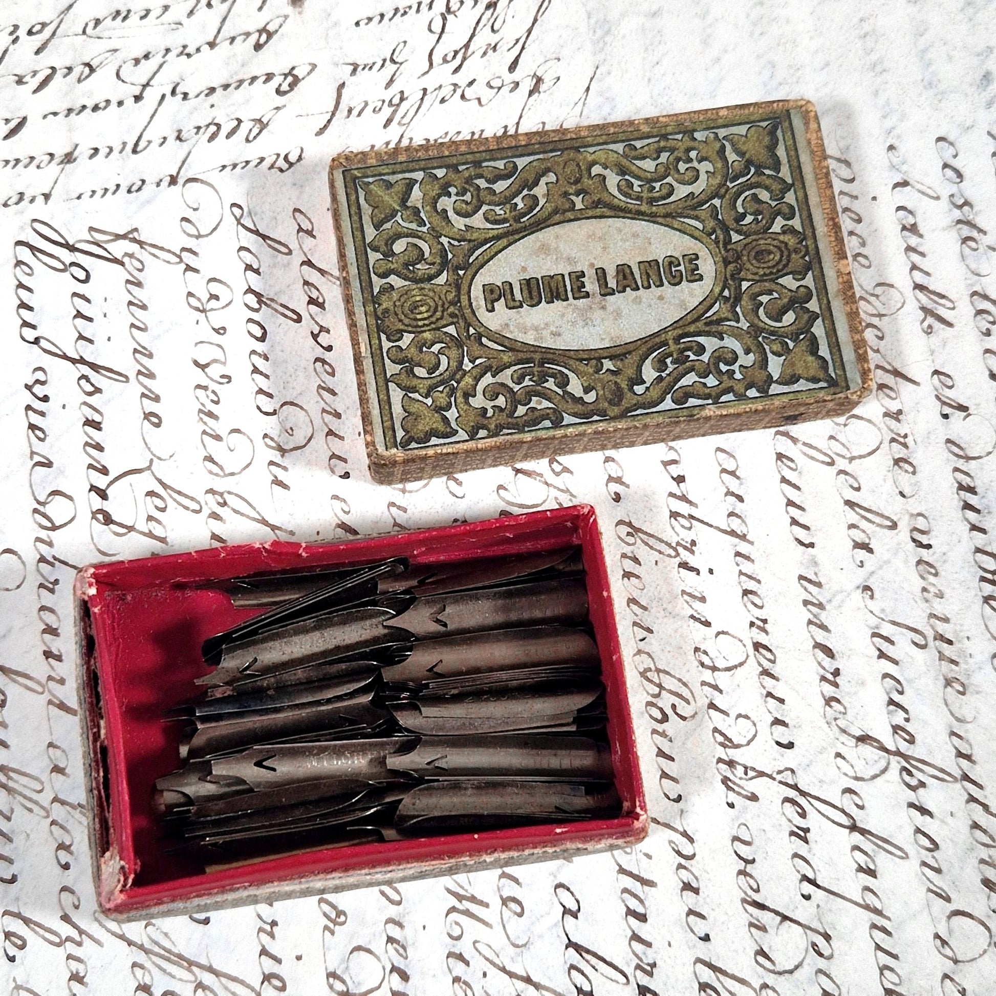 plume lance metal nibs collection