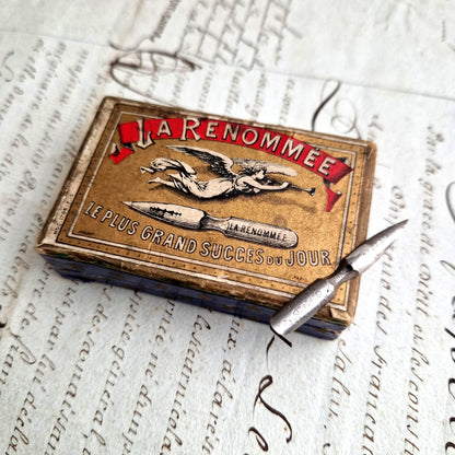 plumes metal écriture calligraphie 1900