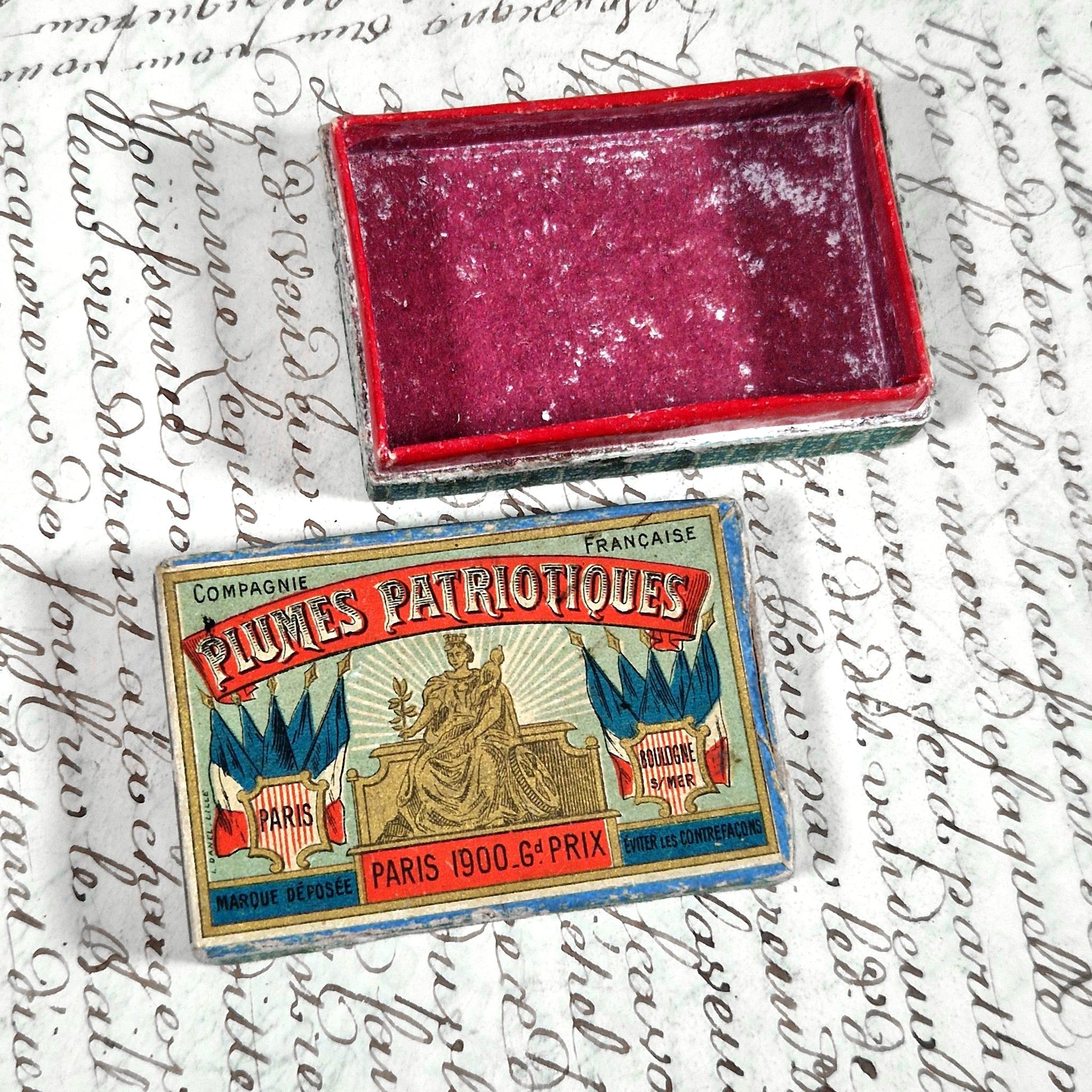 plumes metalliques anciennes compagnie francaise