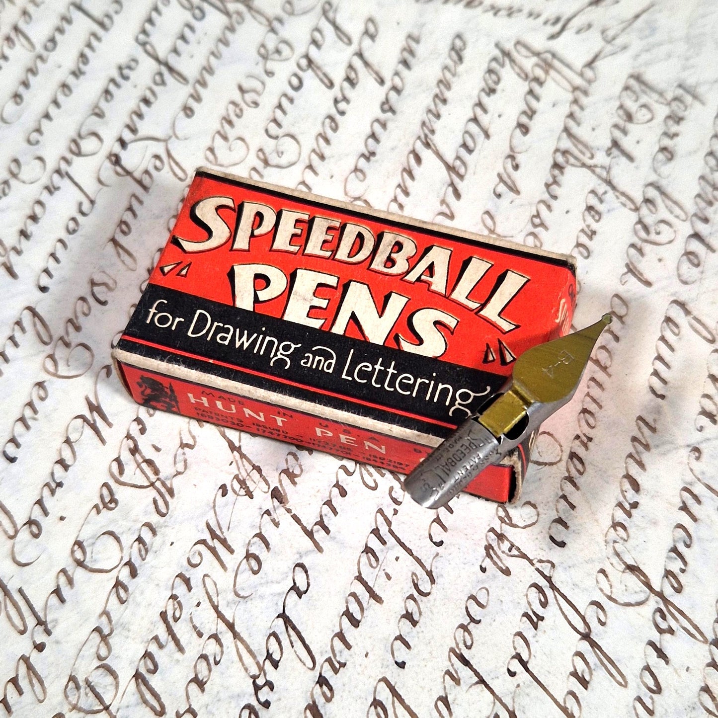 plumes metalliques hunt pen company