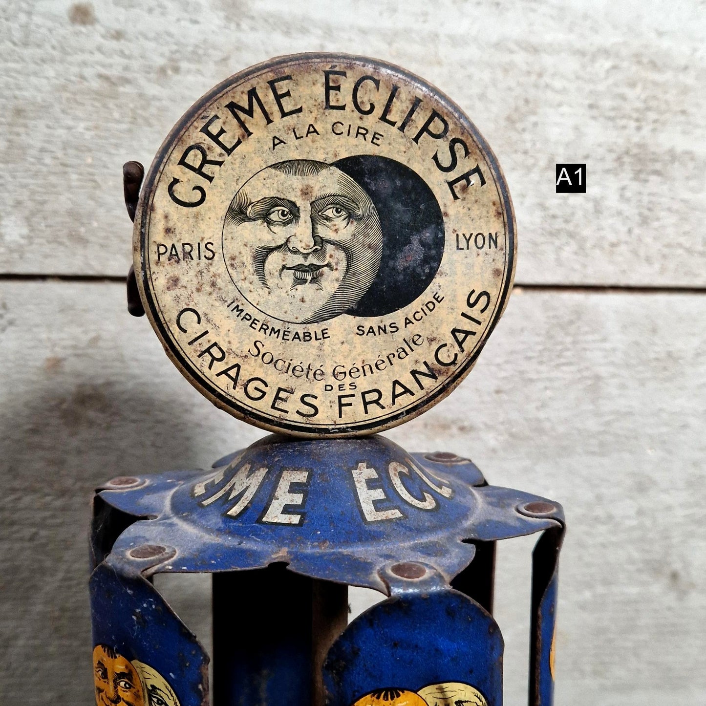 plv de comptoir eclipse tole