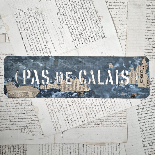 pochoir ancien pas-de-calais