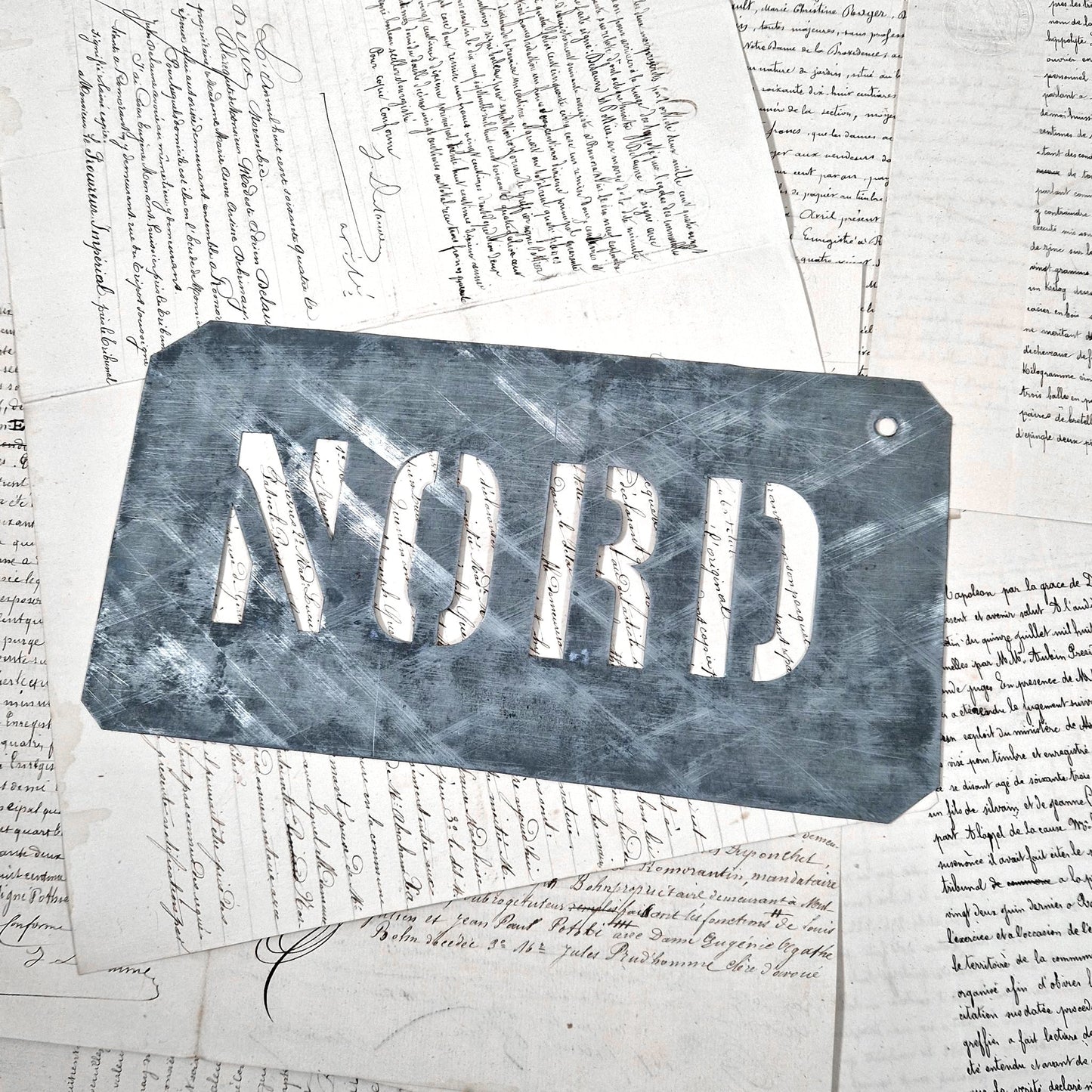 pochoir zinc region nord