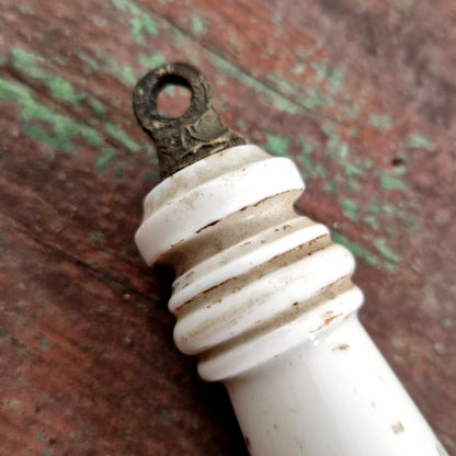 porcelain handle old french typography