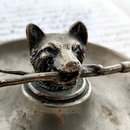 porte-bagues renard fouet