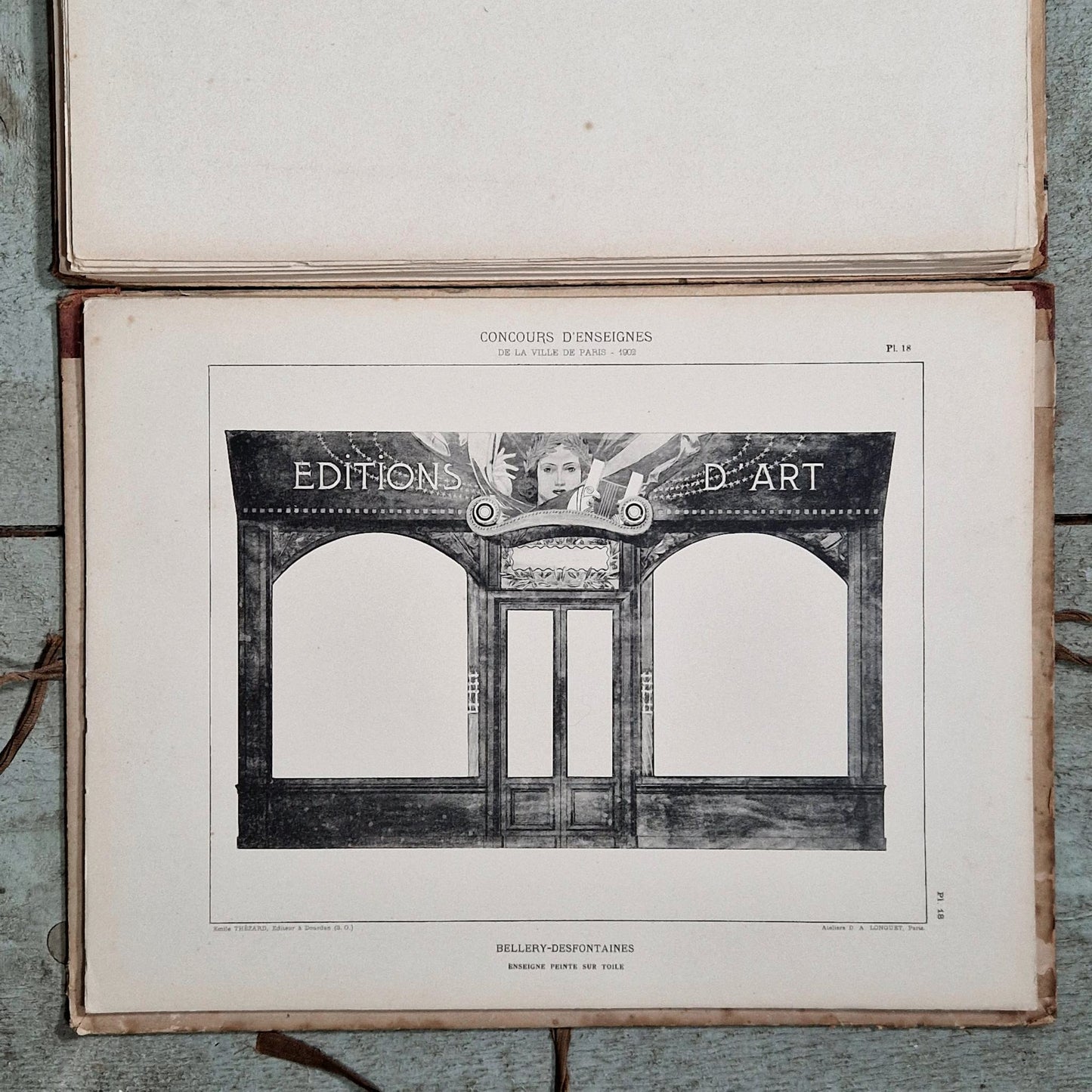 portfolio enseignes paris thezard rare