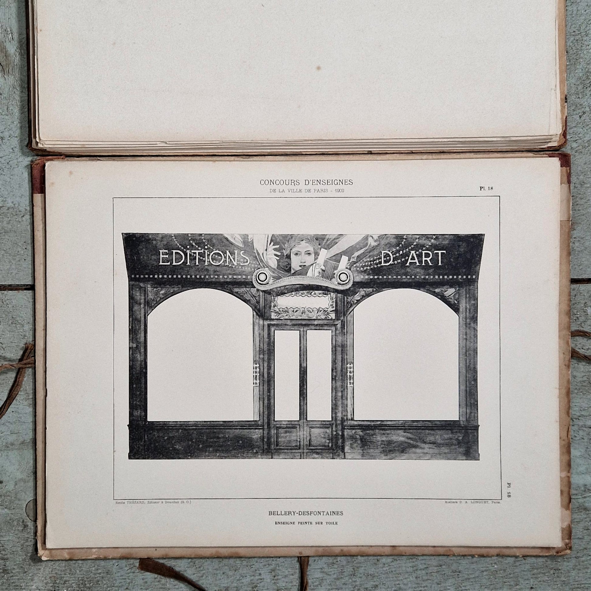 portfolio enseignes paris thezard rare