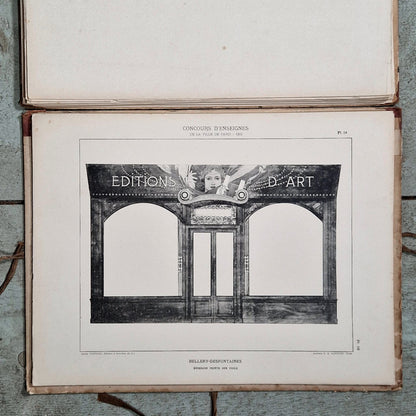 portfolio enseignes paris thezard rare