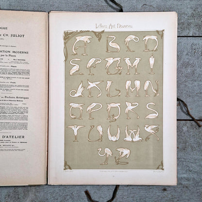 portfolio typographie h vial juliot