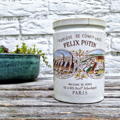 pot à confitures ancien felix potin