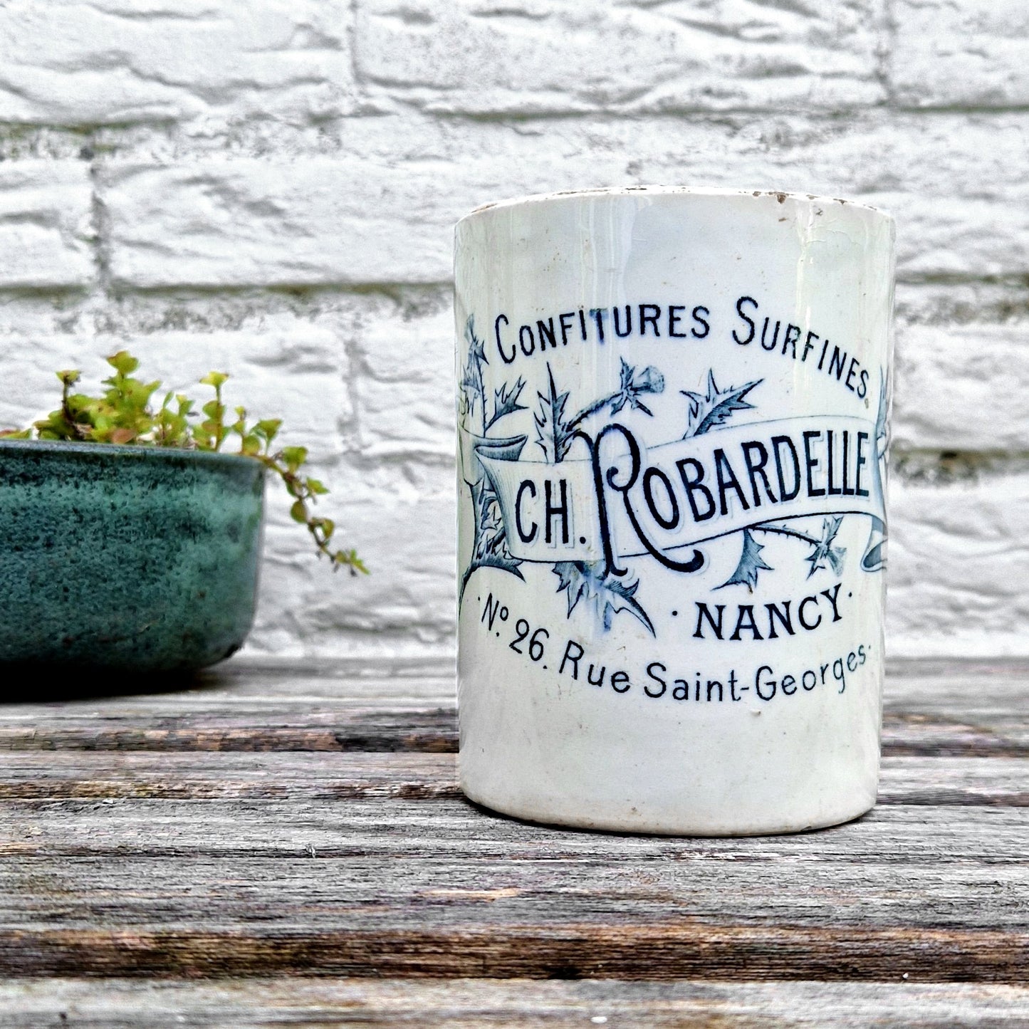 pot à confitures ancien robardelle