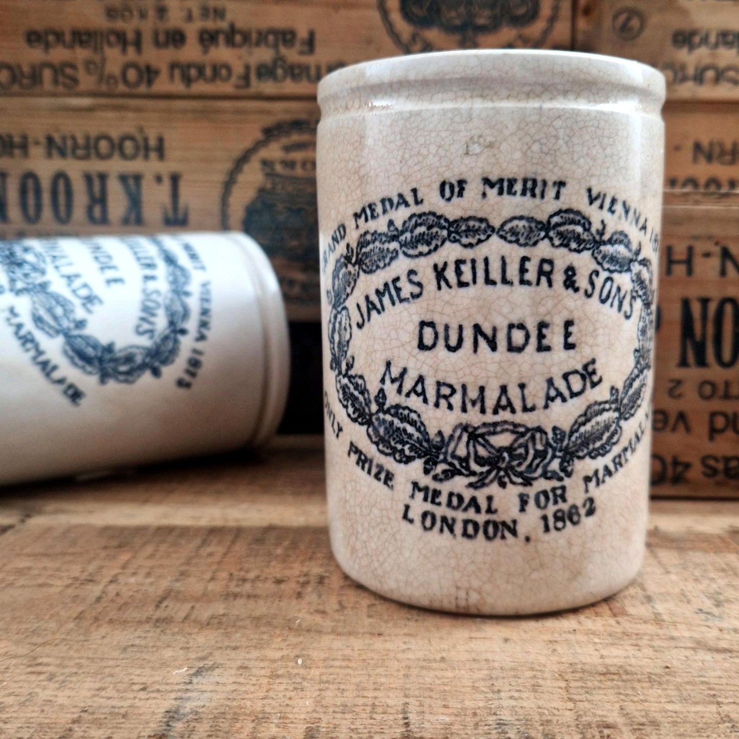 Pot de confiture Dundee 1 Lb - Début XXe