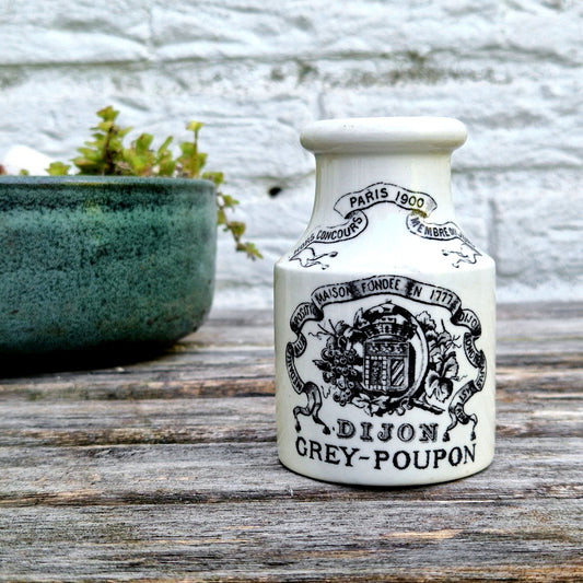 pot moutarde Grey-poupon cachet