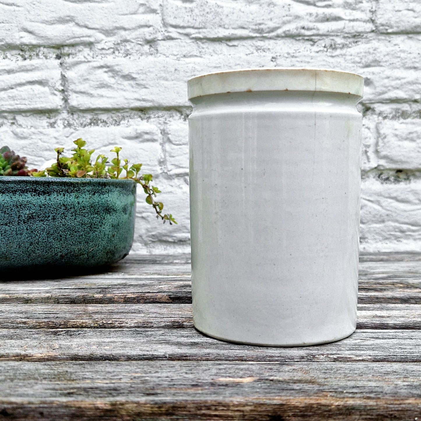 pot publicitaire en faience felix potin