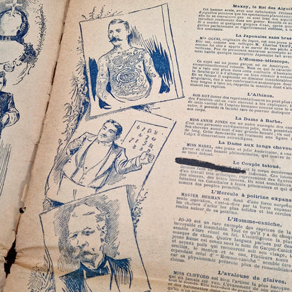 programme cirque americain ancienne edition