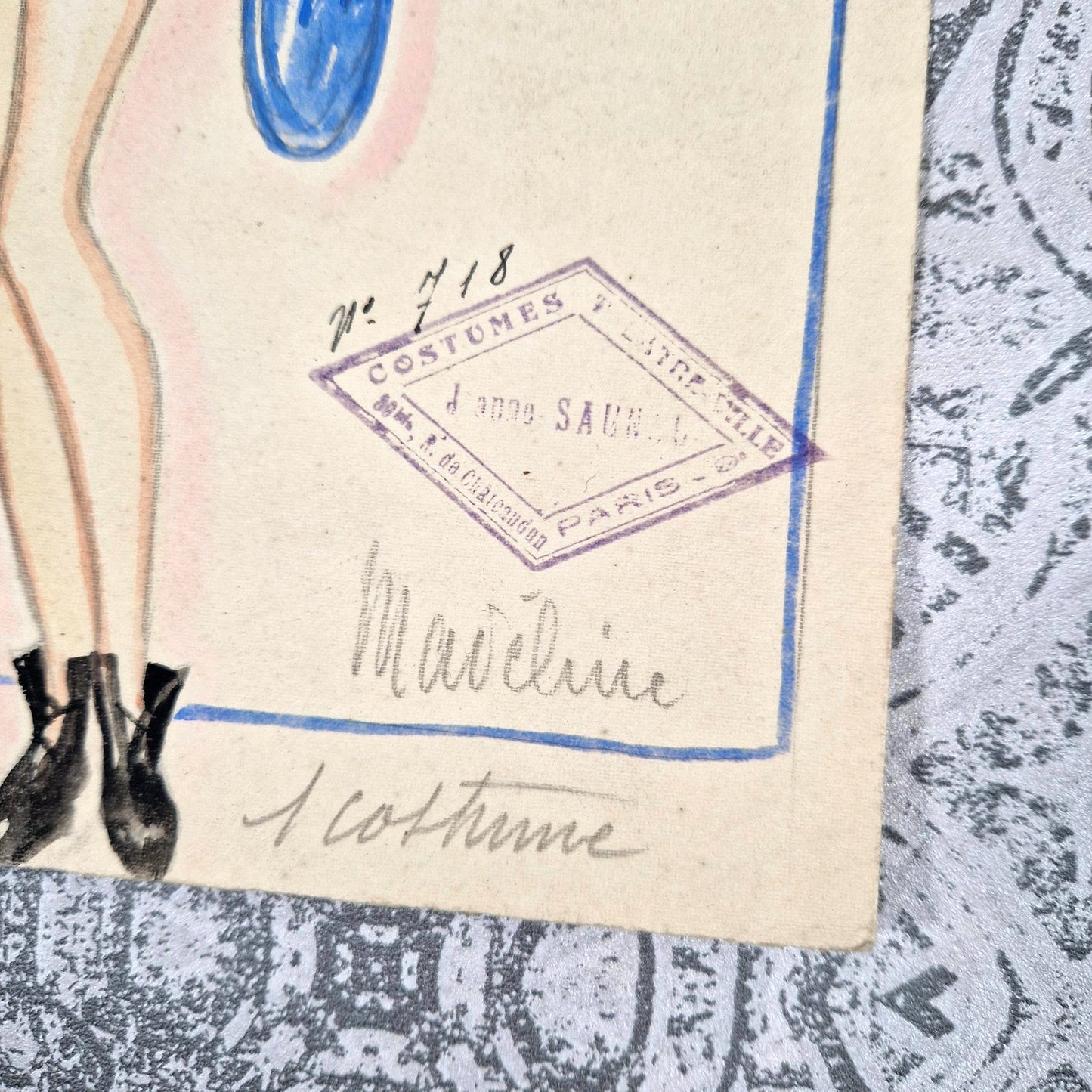 projet costume cabaret parisien