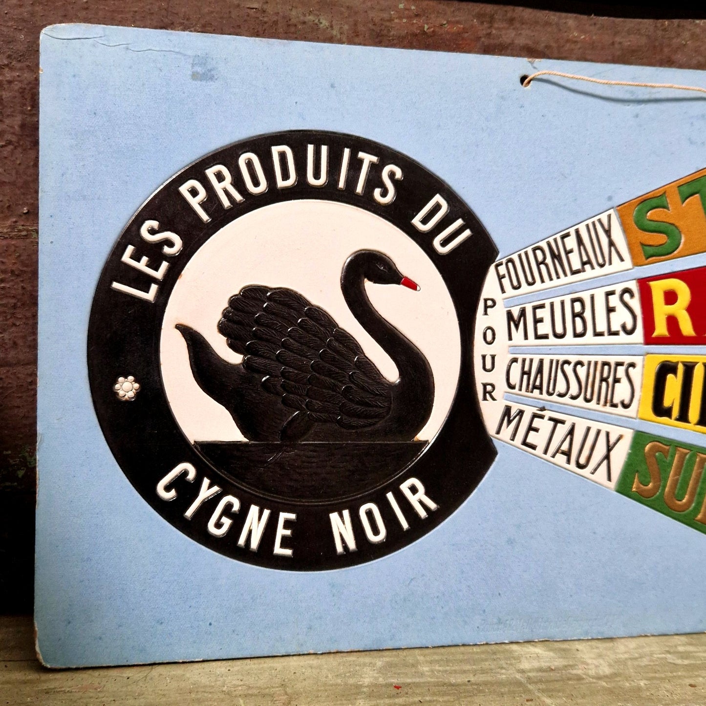 pub ancienne cirage cygne noir