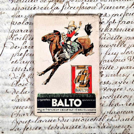 publicite ancienne balto tabac