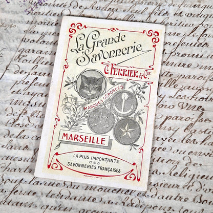 publicite ancienne savonnerie ferrier marseille