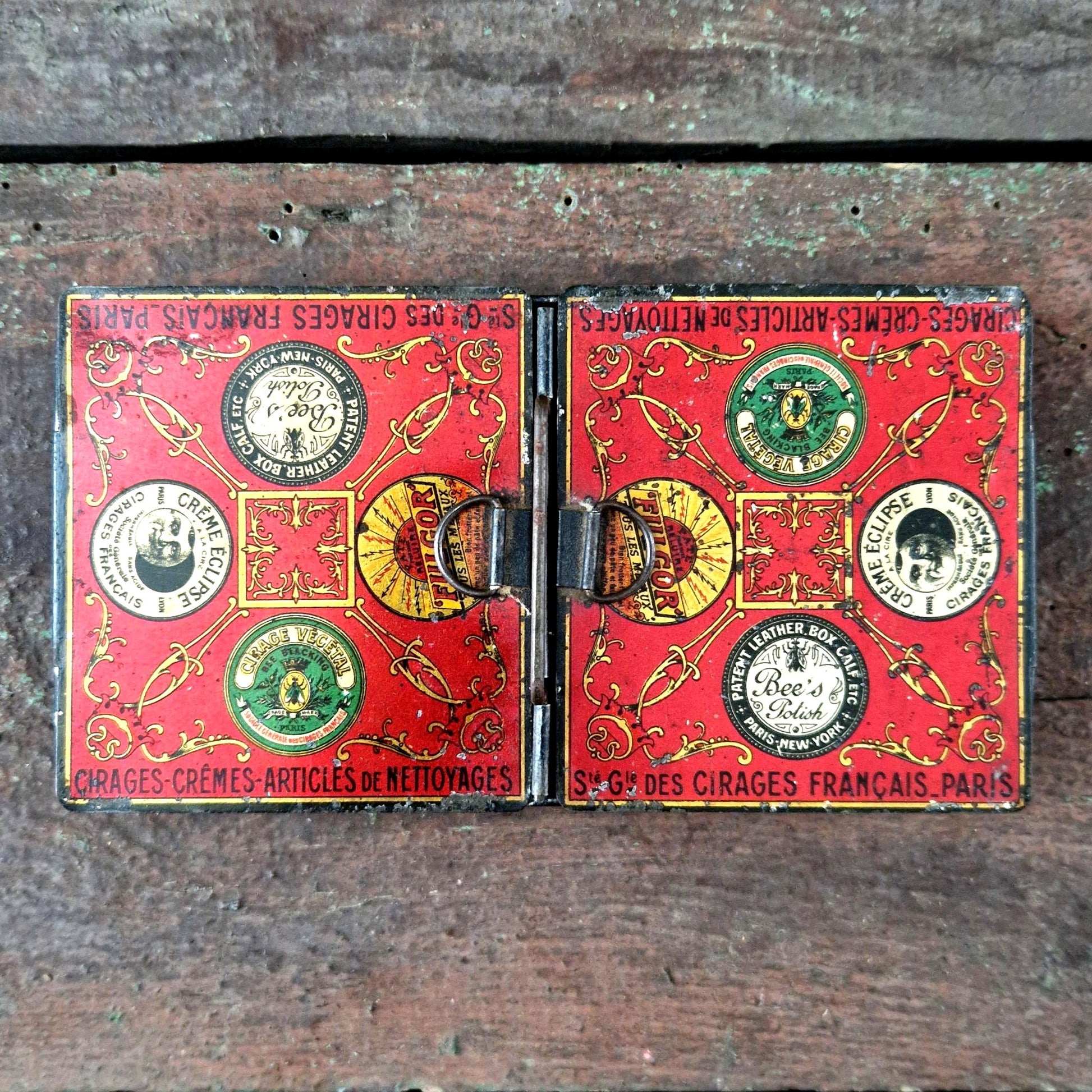 publicite cirage eclipse boite belle epoque