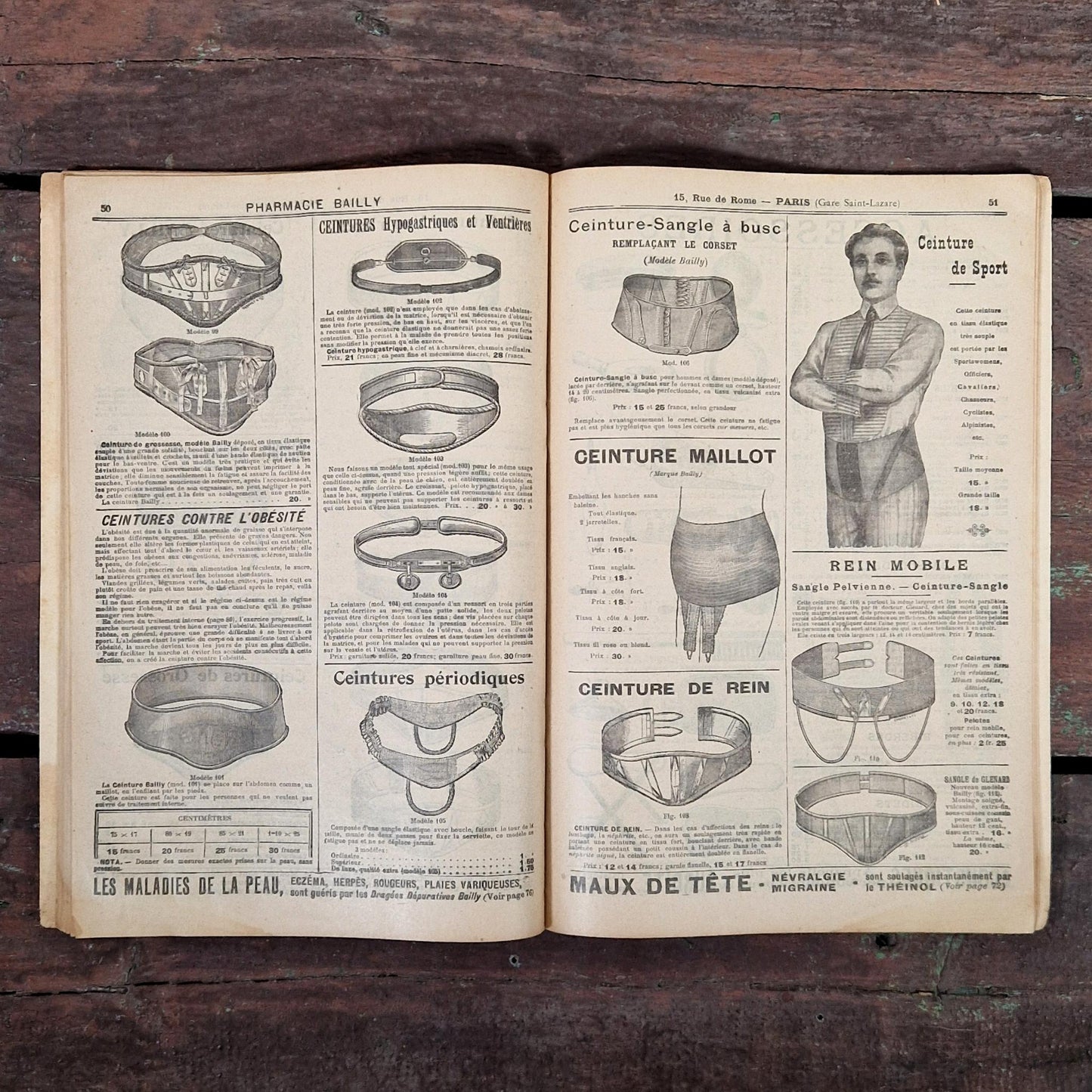 publicite pharmacie paris 1910