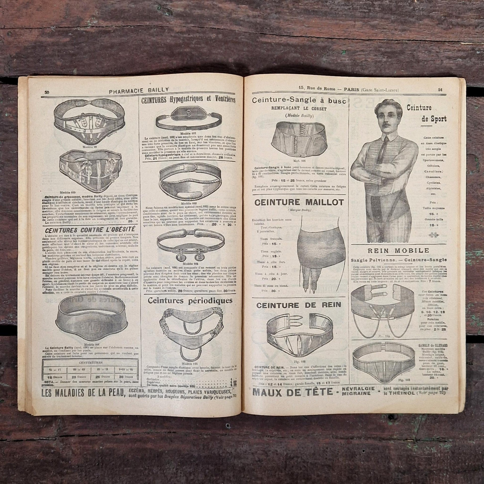 publicite pharmacie paris 1910