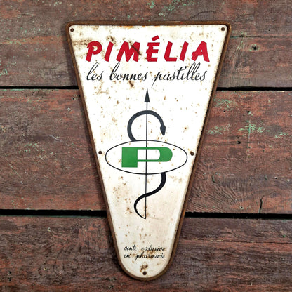 publicite pharmacie pimelia 1950