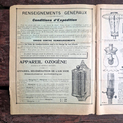 publicite scientifique ancienne lampes jouets